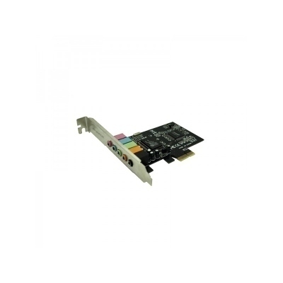 TARJETA DE SONIDO APPROX APPPCIE51 - PCI EXPRESS - 6 CANALES - 5.1 SURROUND - CHIPSET C-MEDIA CM8738 -SOPORTA A3D / DS3D / DIRECTSOUND 3D / EAX