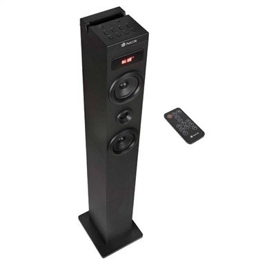 2.1 TOWER SPEAKER- 80W BT/USB/OPTICAL/STEREO OUTPUT