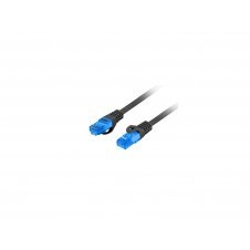 Lanberg PCF6A-10CC-0300-BK cable de red Negro 3 m Cat6a S/FTP (S-STP)