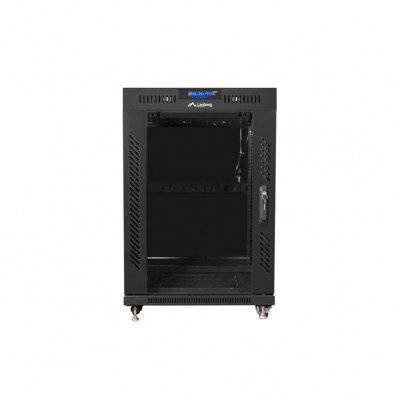 Armario lanberg rack 19pulgadas 15u 600x800 negro