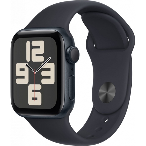 Apple Watch SE 3rd/ Gps/ 40mm/ Caja de Aluminio Medianoche/ Correa Deportiva Medianoche M/L