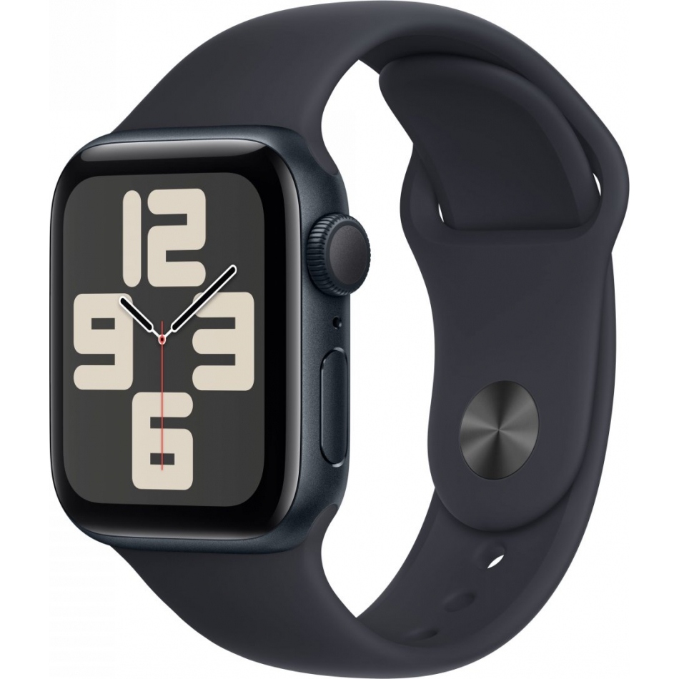 Apple Watch SE 3rd/ Gps/ 40mm/ Caja de Aluminio Medianoche/ Correa Deportiva Medianoche M/L