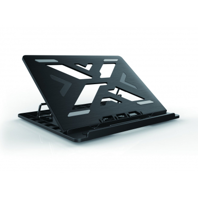 ERGO Laptop Cooling Stand Soporte para ordenador portátil Negro 39,6 cm (15.6)