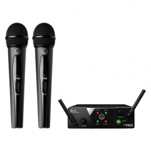 Microfonos Inalambrico Doble Mano WMS-40 MINI
