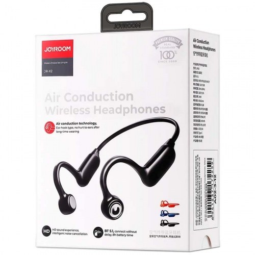 Joyroom JR-X2 Negro - Auriculares de Conducción Ósea y Bluetooth