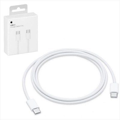 Cable original apple iphone usb tipo c a usb tipo c - 1 m - blanco