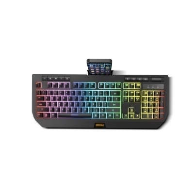 Teclado gaming krom kuma rgb semi mecanico