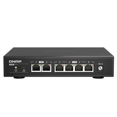 Switch qnap qsw - 2104 - 2t 2x10gbe 4x2.5gbe