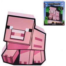 Lámpara Minecraft Pig Box con Figura de Cerdo y Luz Decorativa