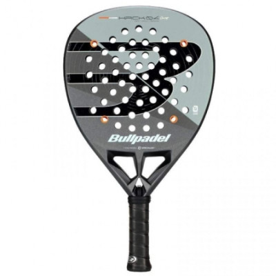 Pala de Pádel Bullpadel Hack 04 Comfort 2026 (Paquito Navarro)/ Gris