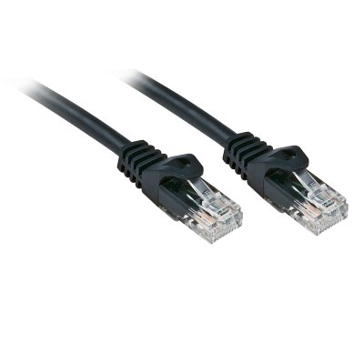Rj45/Rj45 Cat6 3m cable de red Negro U/UTP (UTP)
