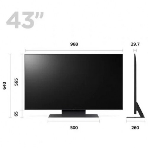 Televisor LG UHD 43UR91006LA 43/ Ultra HD 4K/ Smart TV/ WiFi