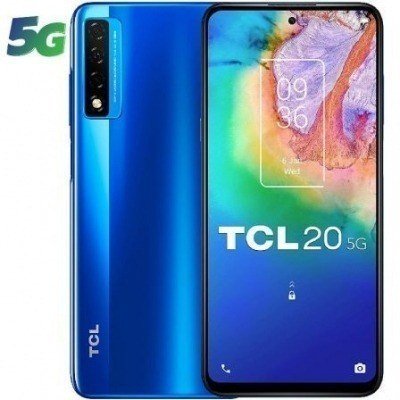 Smartphone TCL 20 6GB/ 256GB/ 6.67/ 5G/ Azul Océano