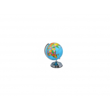 Poessa Globo Terraqueo 25 cm con meridiano Azul