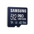 Sd Card 512Gb Samsung Pro Ultimate Microsdxc Uhs-I + Adaptador