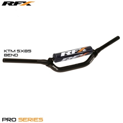 Manillar cónico RFX Pro F8 28,6 mm (refuerzo transversal) (negro) - KTM SX85 FXHB8000999BK