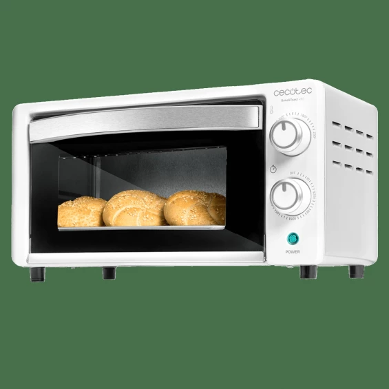 Horno tostador de sobremesa Cecotec Bake&Toast 1090 White, 10 L, 1000 W, 230 °C