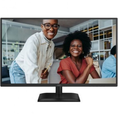 Monitor Profesional AOC 27E4U 27/ Full HD/ Multimedia/ Regulable en altura/ Negro