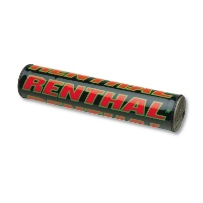 Protector/Morcilla de manillar Renthal Team Issue SX 240mm Negro Rojo Verde P272