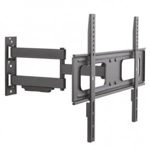Soporte TV orientable de pared Aisens WT70TSLE-025, 37-70 pulgadas, hasta 50 kg, VESA 600x400 mm, orient. ±90°, incl. -20°/+10°, negro