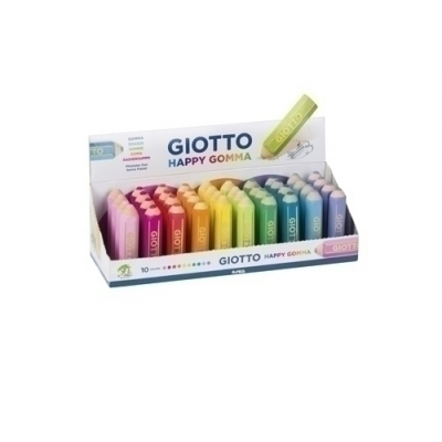 GOMA BORRAR GIOTTO HAPPY GOMMA EXP.40