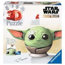 Puzzle 3d ravensburger grogu - con orejas
