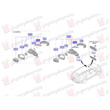 INTERMITENTE DE RETROVISOR DE PUERTA (O)