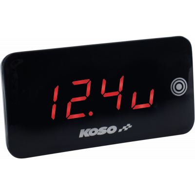 Medidor digital de tensión y temperatura con pantalla táctil superfino KOSO NORTH AMERICA BA068041