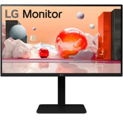 Monitor Profesional LG 24BA560-T 24/ Full HD/ Multimedia/ Regulable en altura/ Negro
