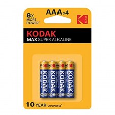 KODAK LR-03 AAA MAX ALKALINA 4 UNDS (30952812)