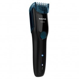 Barbero Taurus Hubble, recargable, Wet&Dry, negro y azul