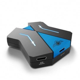 Hub Spirit of Gamer Cross Game, negro y azul