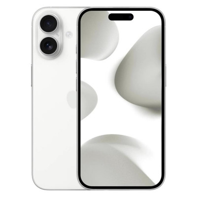 Telefono movil smartphone apple iphone 16 5g - 512gb - 6.1 pulgadas blanco acondicionado