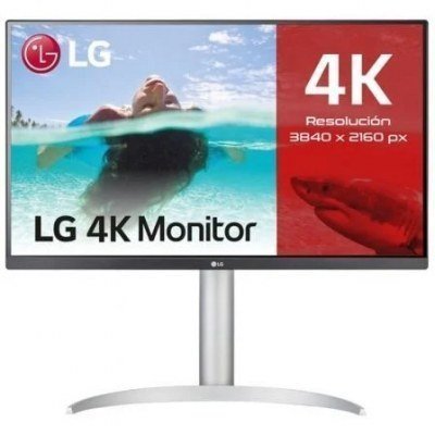 Monitor Profesional LG 27UP85NP-W 27/ 4K/ Multimedia/ Plata
