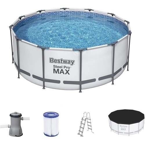 Bestway 56420 - piscina steel pro max con depuradora m