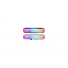 Mars Gaming MSB-ORB, Altavoz Portátil + Barra de Sonido 20W, Iluminación Orbilight RGB 360º, Soundbar con Sistema de Triple Driver, Altavoces Gamin