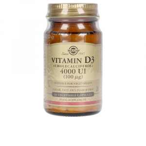 VIT D3 4000 UI 100 mcg. cápsulas vegetales 60 u