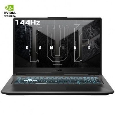 Portátil Gaming Asus TUF F17 FX706HM-HX059 Intel Core i7-11800H/ 32GB/ 1TB SSD/ GeForce RTX3060/ 17.3/ FreeDOS