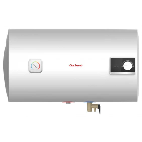 Termo eléctrico horizontal Corberó CTMA50H, 47 litros, 1.500 W, horizontal, clase C, blanco