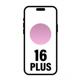 Teléfono móvil Smartphone Apple iPhone 16 Plus, 128GB, 6.7 pulgadas, 5G, Rosa