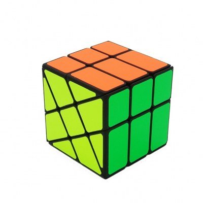 Cubo de rubik qiyi windmill 3x3 negro