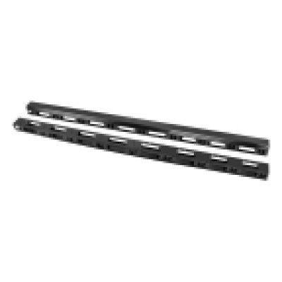 ORGANIZADOR DE CABLES LANBERG VERTICAL PARA RACK 19 42U 2 UDS NEGRO