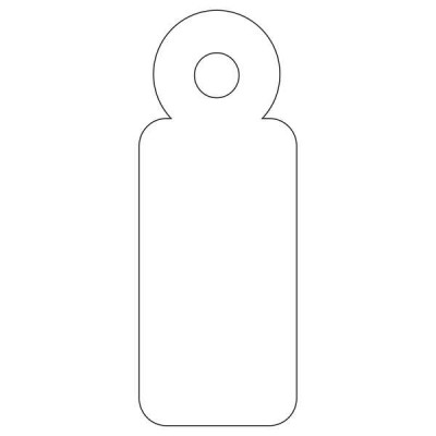 Apli Etiquetas Colgantes Blancas 11 x 29mm 1.000 U.