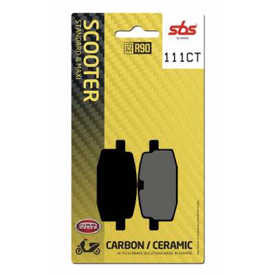 CT Scooter Carbon Tech Organic Brake Pads SBS 111CT