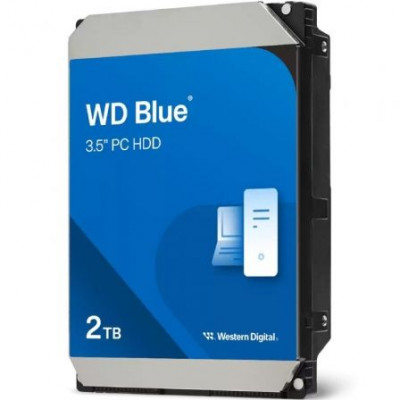 Disco duro Western Digital WD Blue 2TB - 3.5 | SATA III | 64MB caché | Para PC de sobremesa