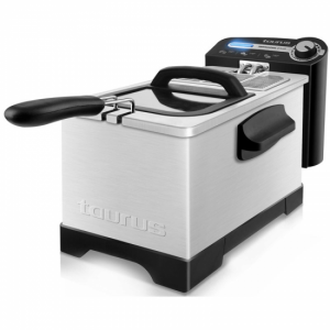 Freidora Taurus PROFESSIONAL 3 PLUS, colador, inox