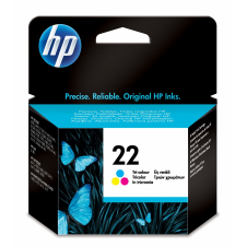 HP Cartucho de tinta original 22 Tri-color
