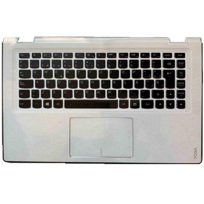 Top case + Teclado compatible para portátil LENOVO 700-14ISK Blanco 5CB0K61123