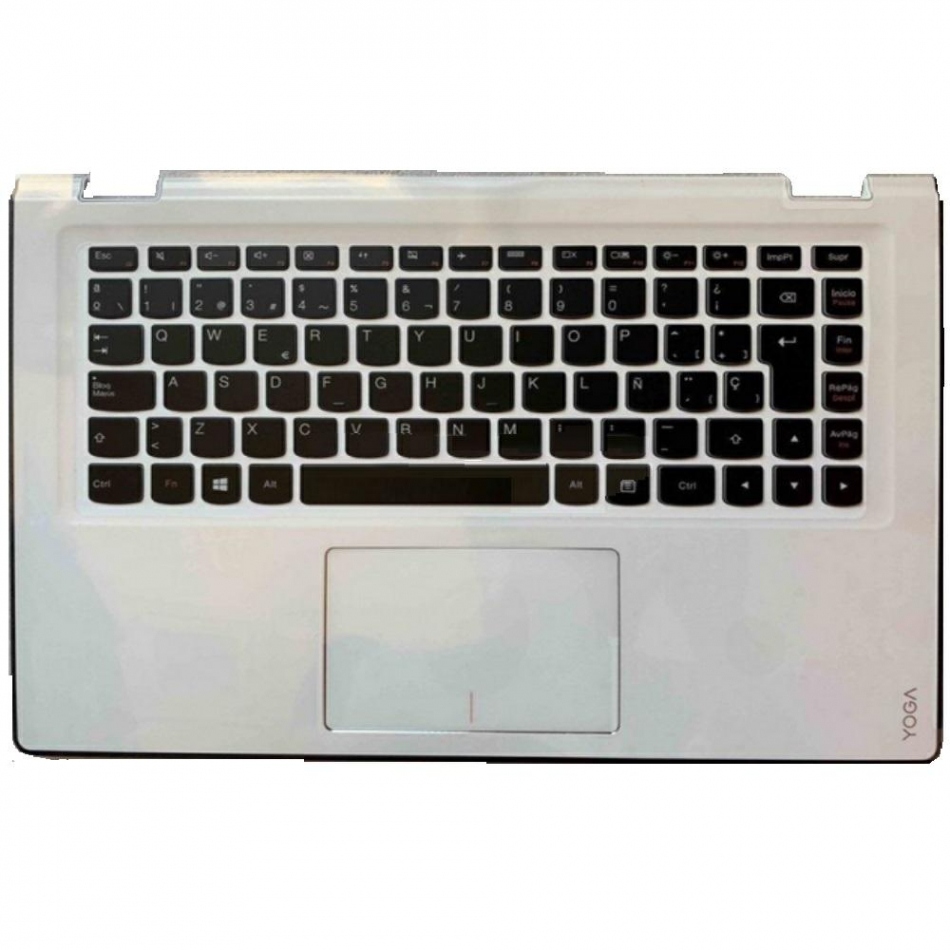 Top case + teclado Lenovo 700-14ISK Blanco 5CB0K61123