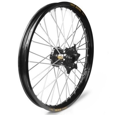 Rueda completa Haan Wheels aro negro 17-1,40 buje negro 1 33004/3/3 1 33004/3/3